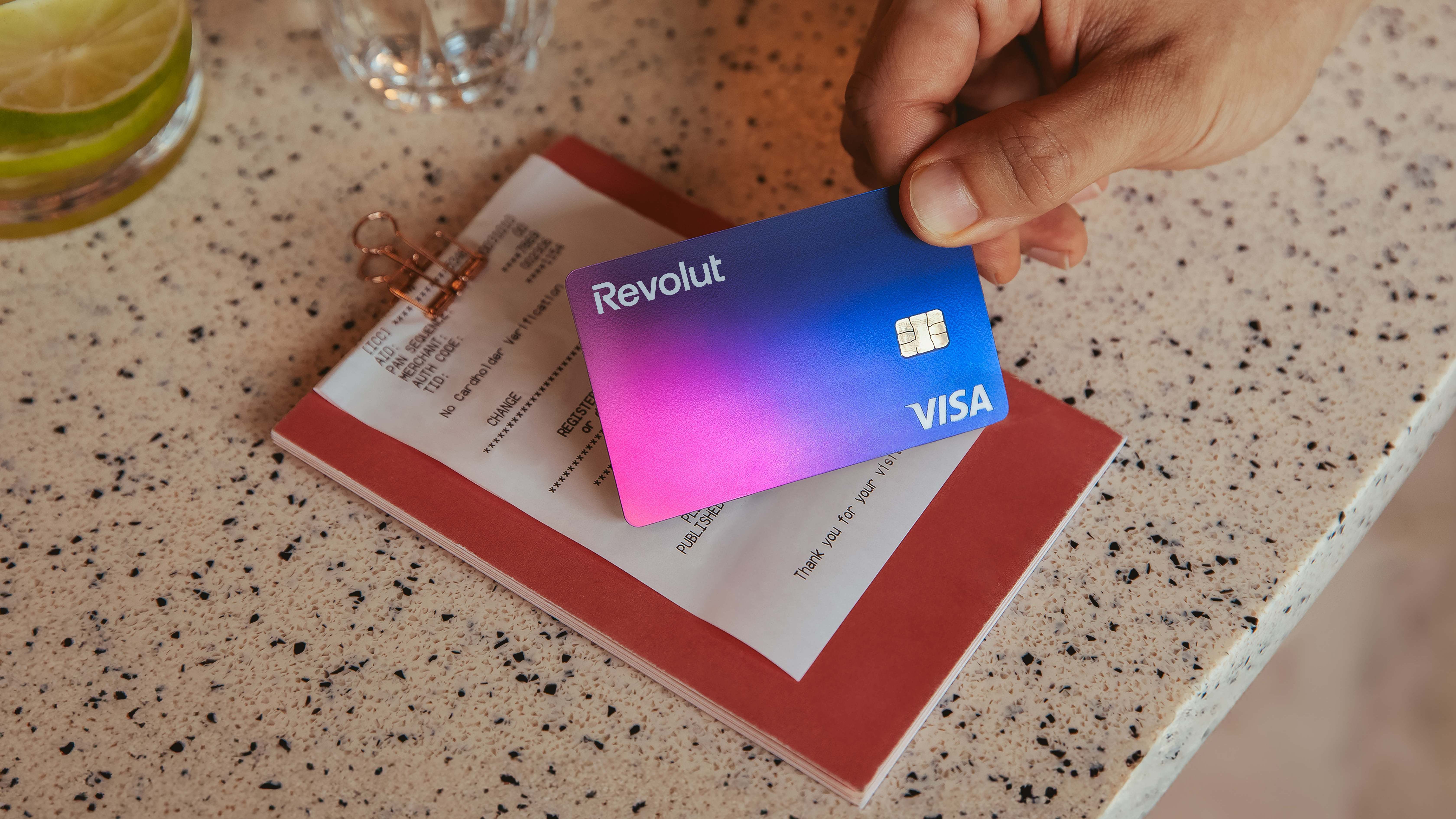 Pago con tarjeta de Revolut.
