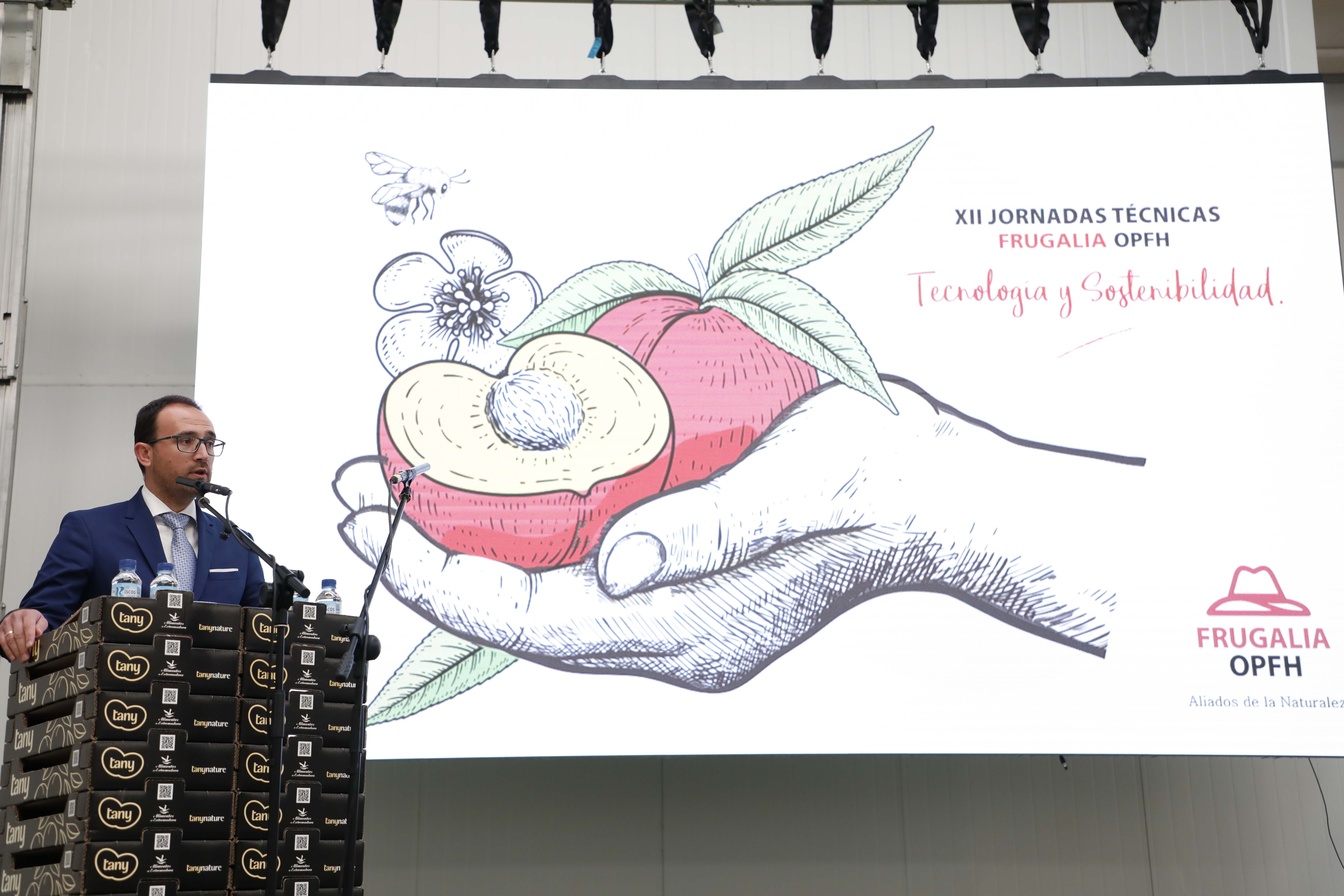 Director general de la PAC, Juan Eloy Rodríguez, en las jornadas Técnicas OPFH Frugalia