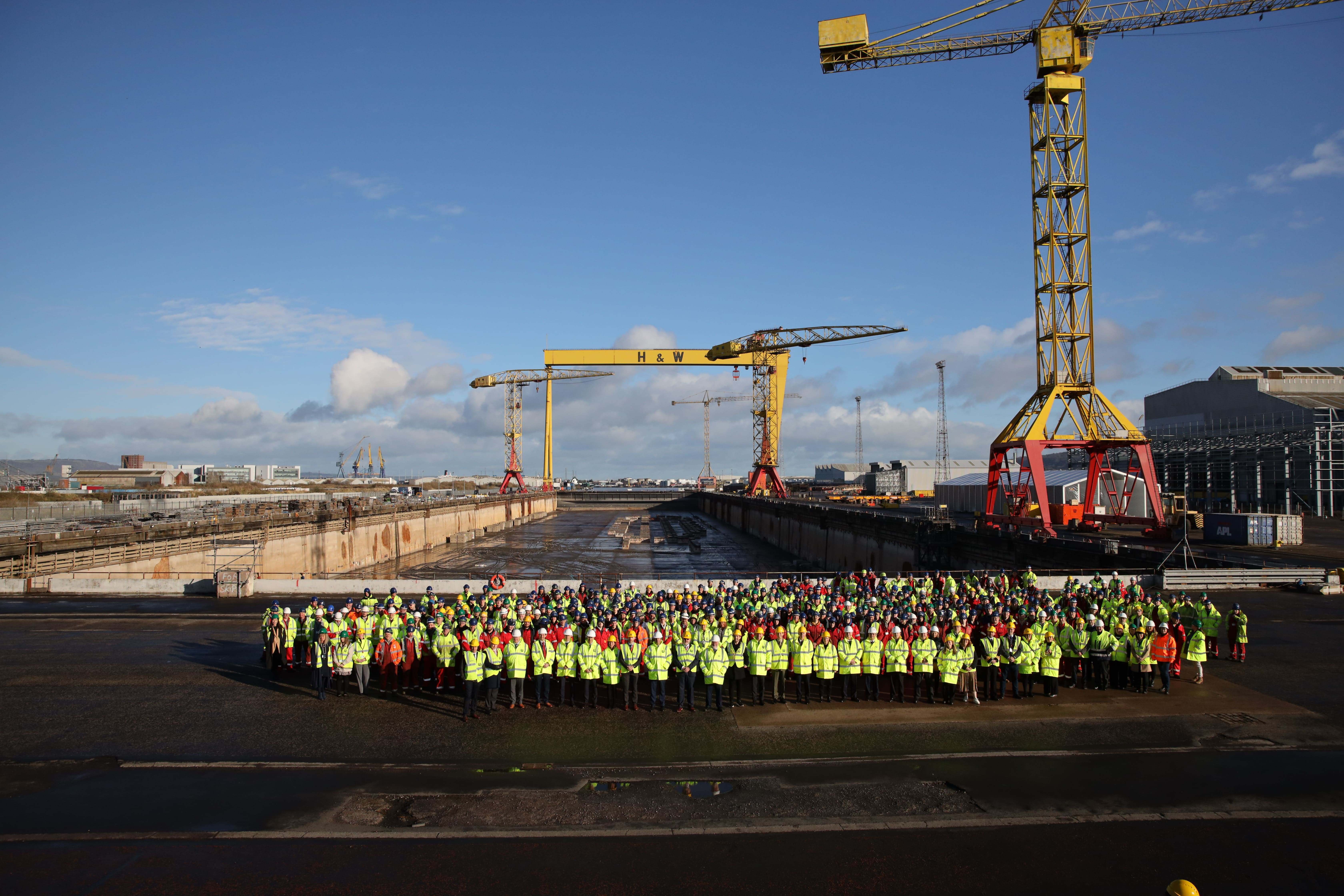 Navantia en Belfast.