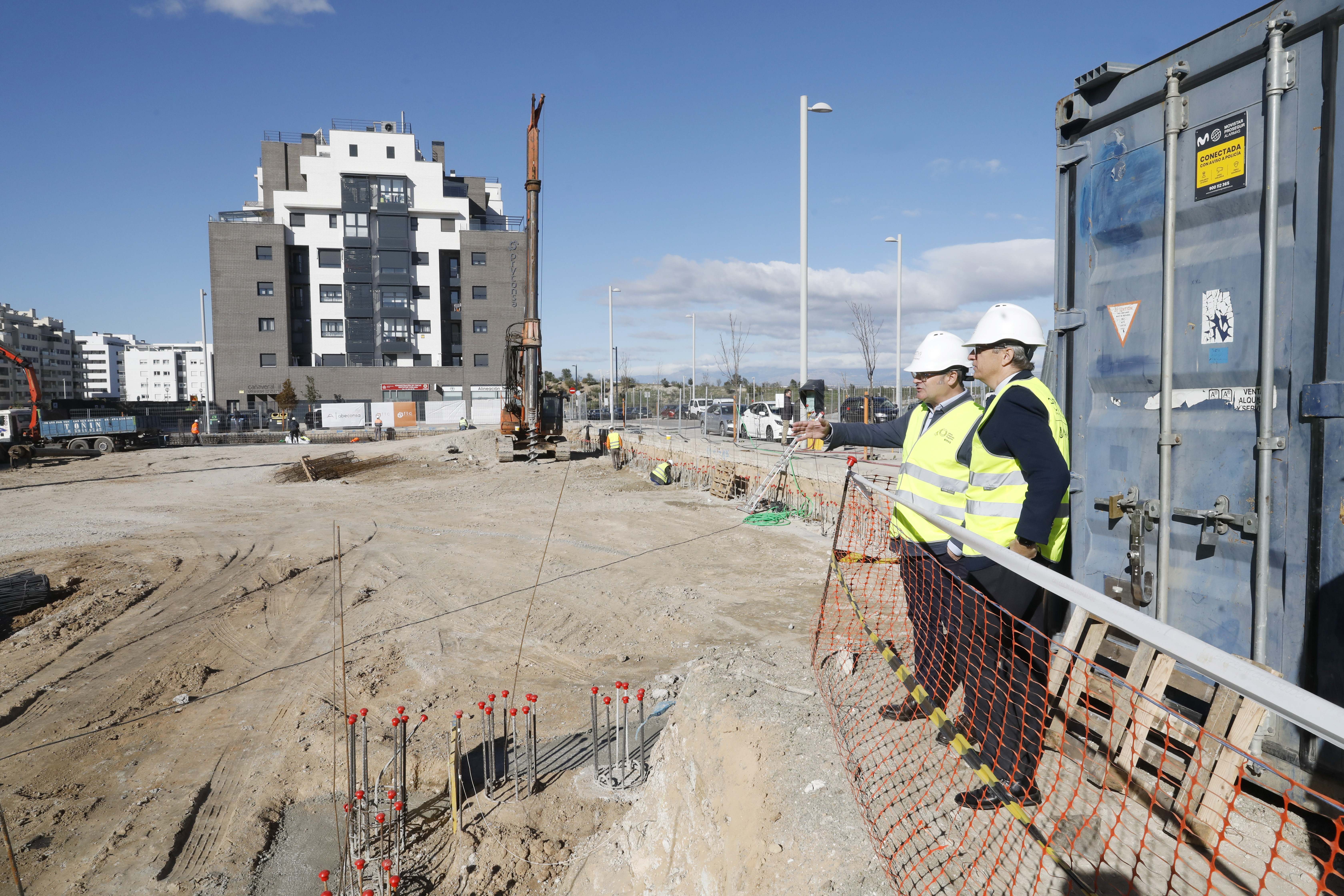 Obras en El Cañaveral
