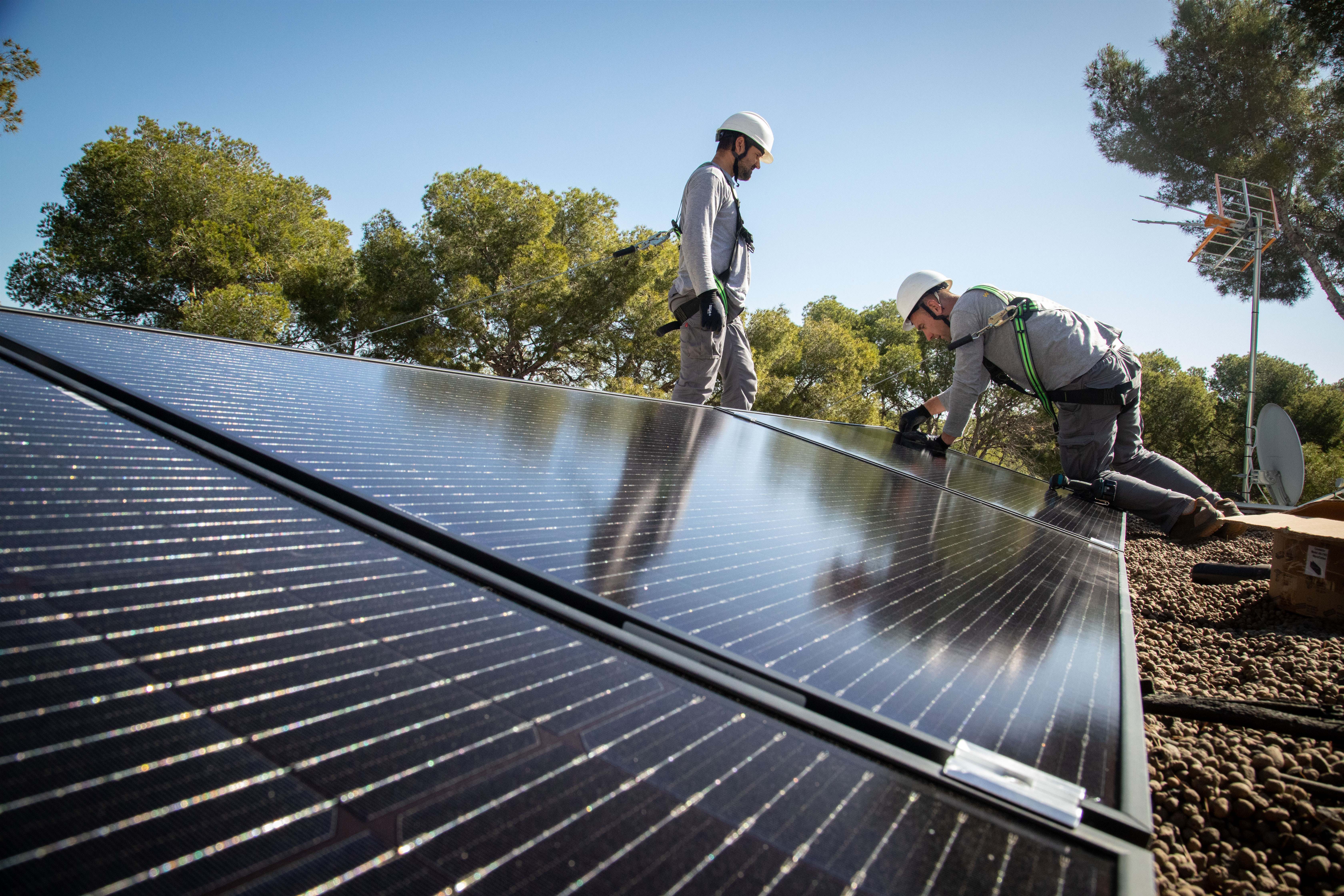 Instalación de placas solares
