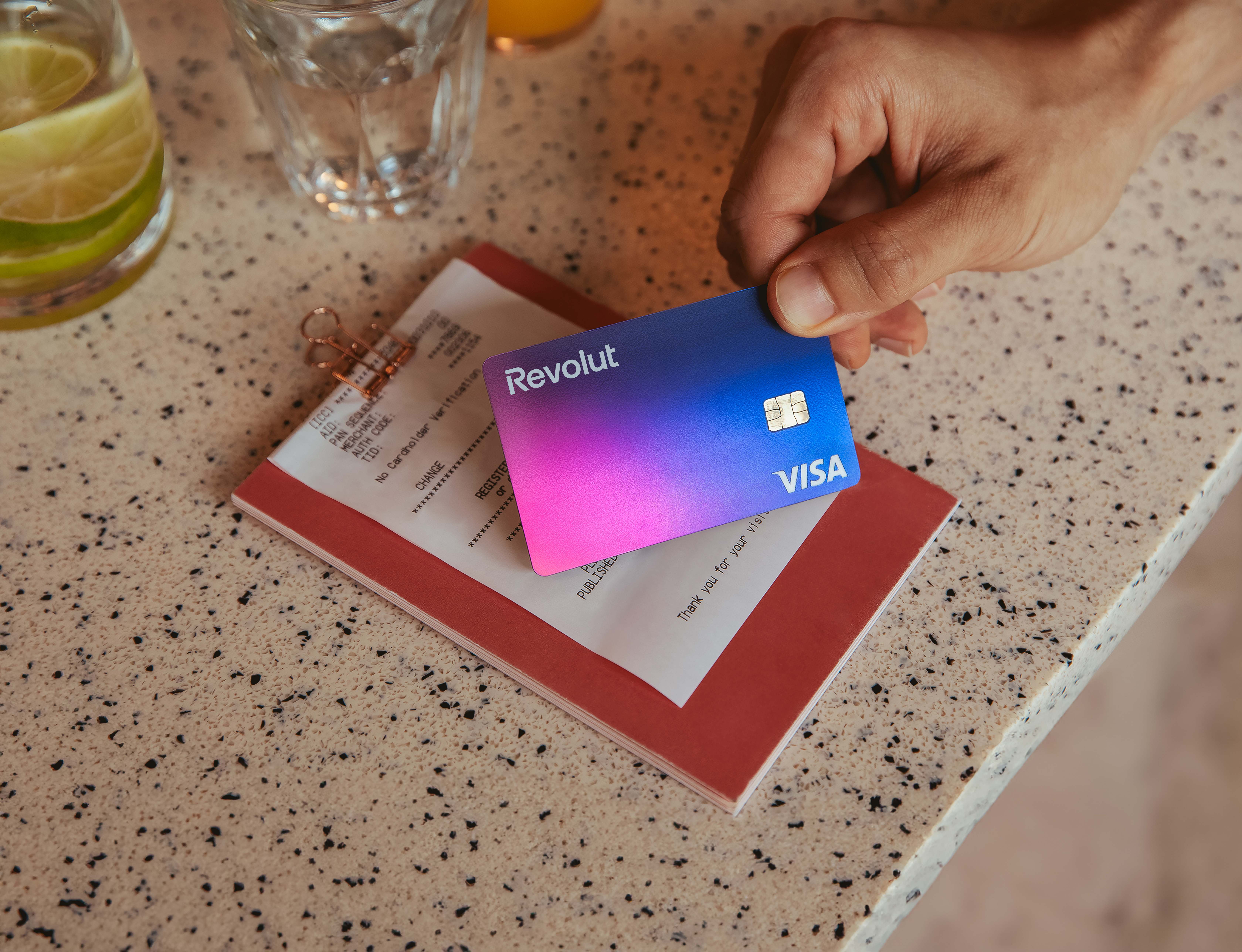 Pago con tarjeta de Revolut.