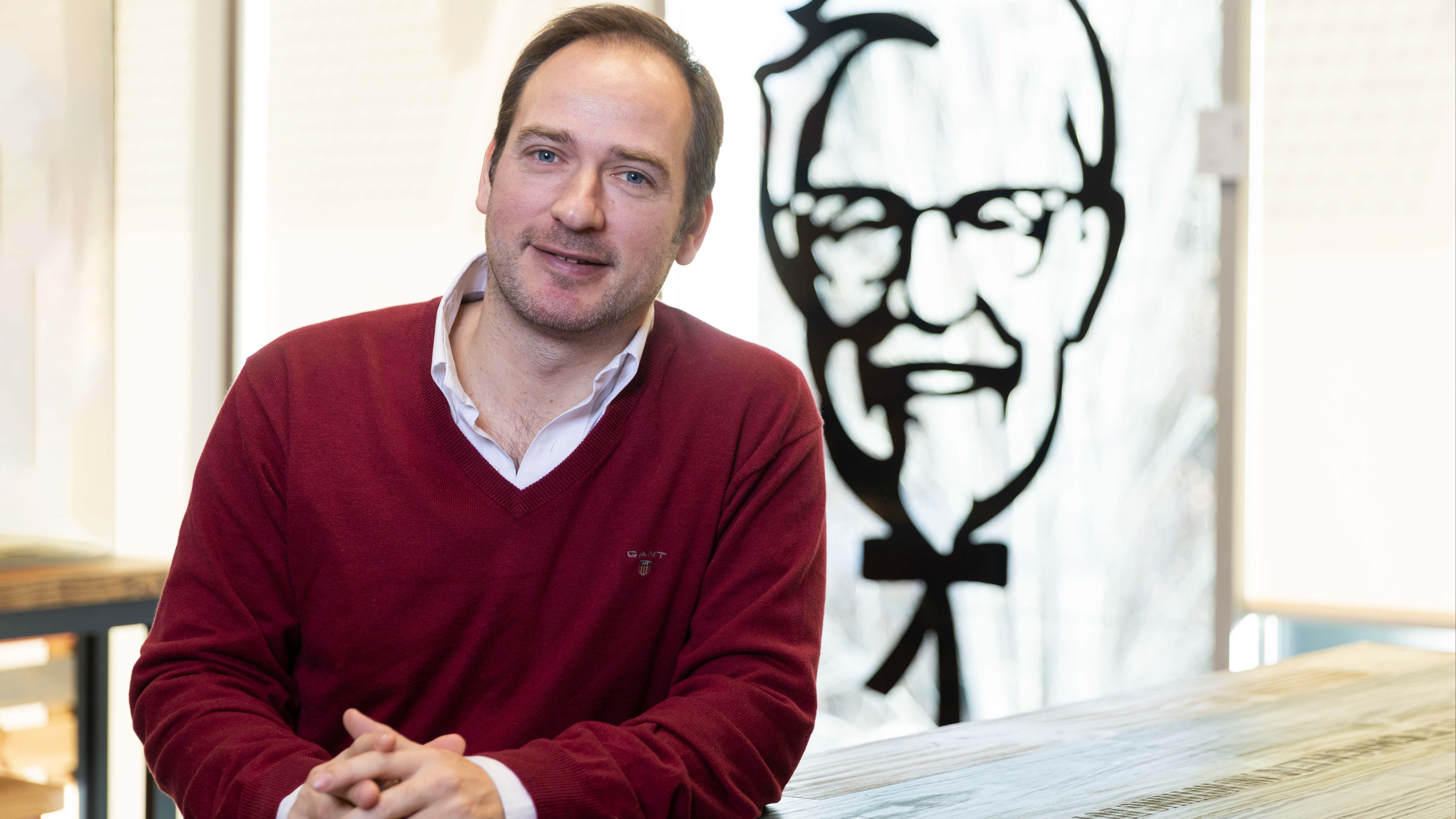 João Teixeira de Almeida, director general de KFC Iberia. Foto: Alberto Martín