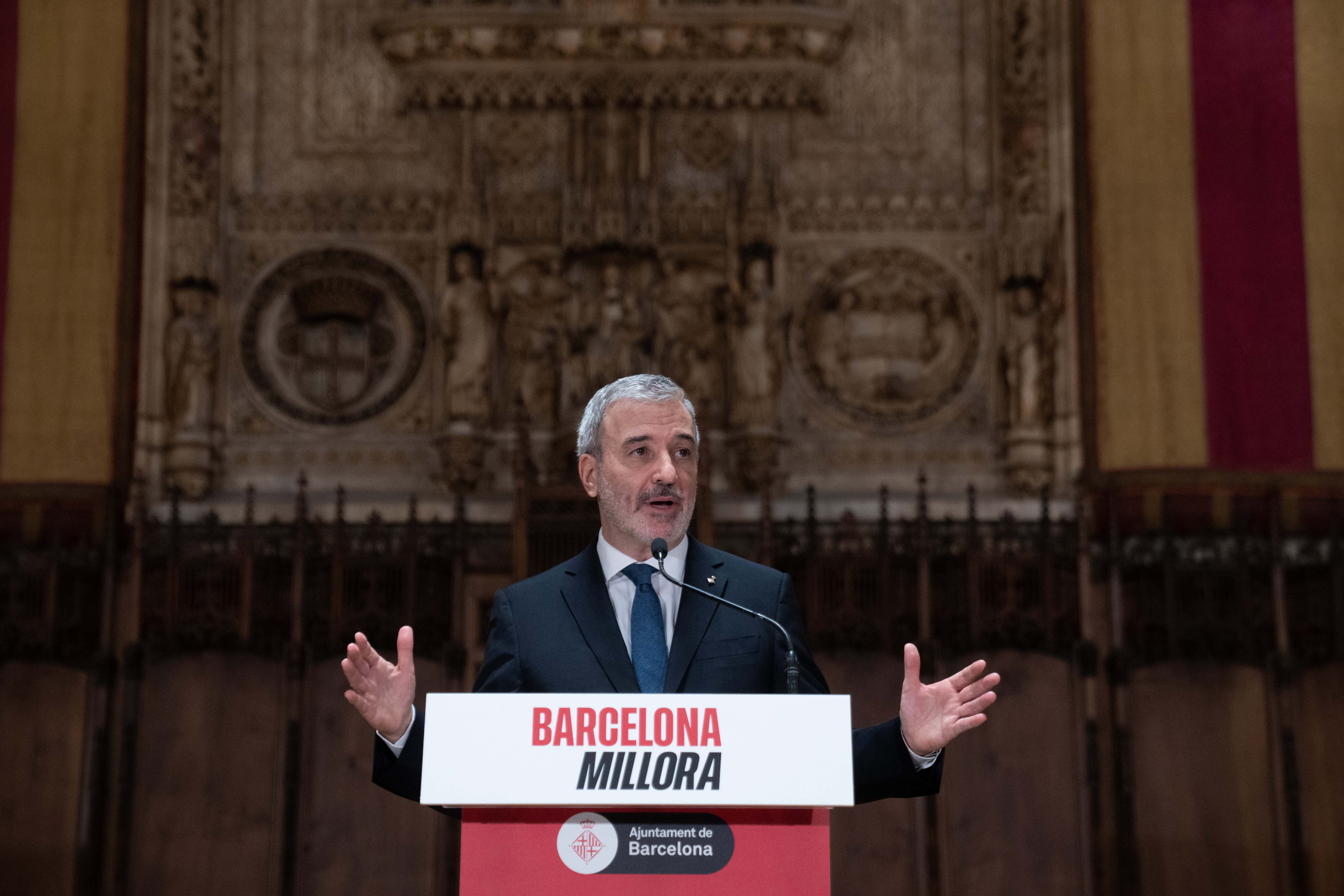 El alcalde de Barcelona, Jaume Collboni. EP