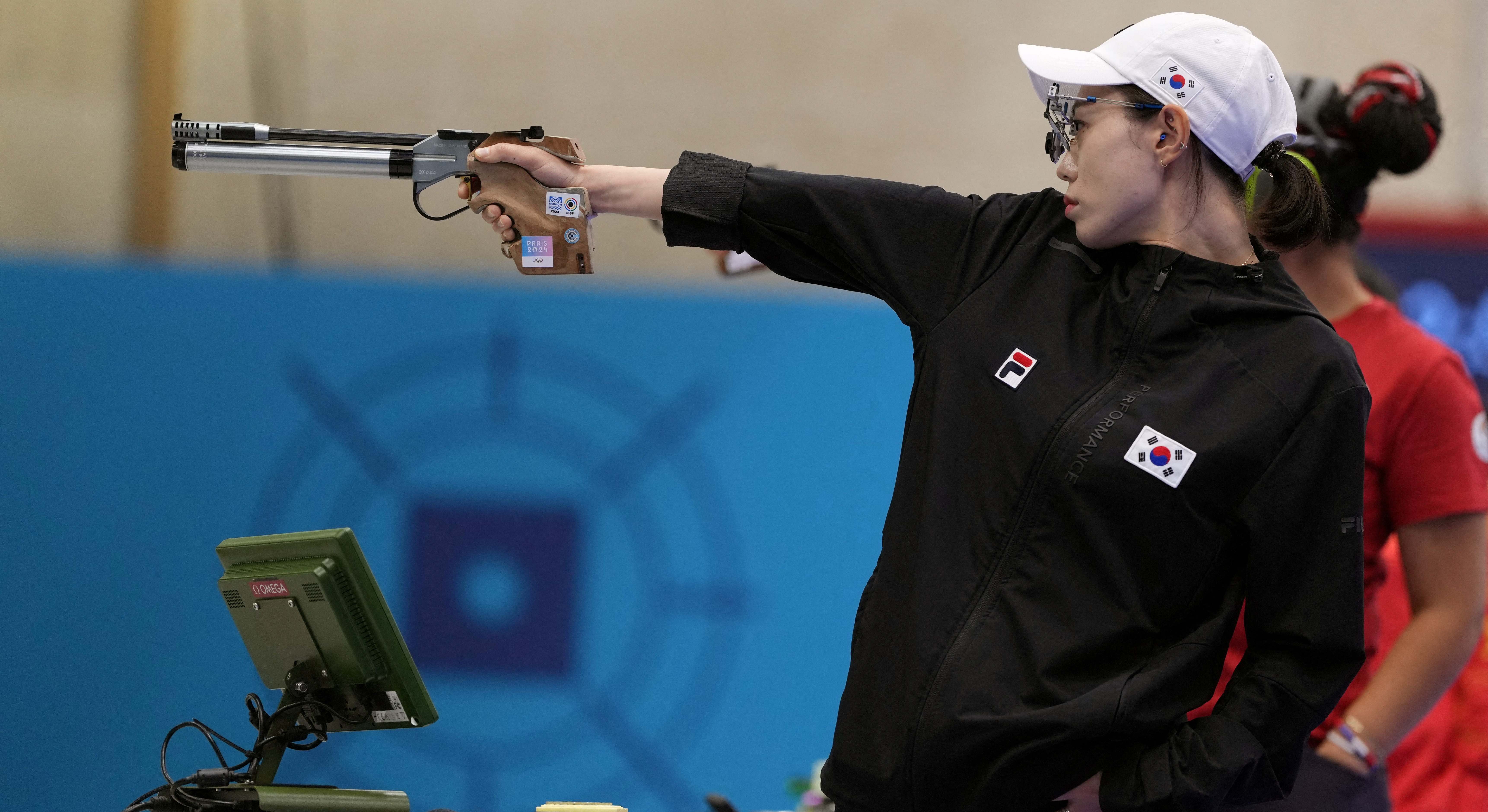 Kim Yeji, la surcoreana que ha ganado medalla de plata en tiro 10m en los Juegos Olímpicos 2024. / Foto: Reuters