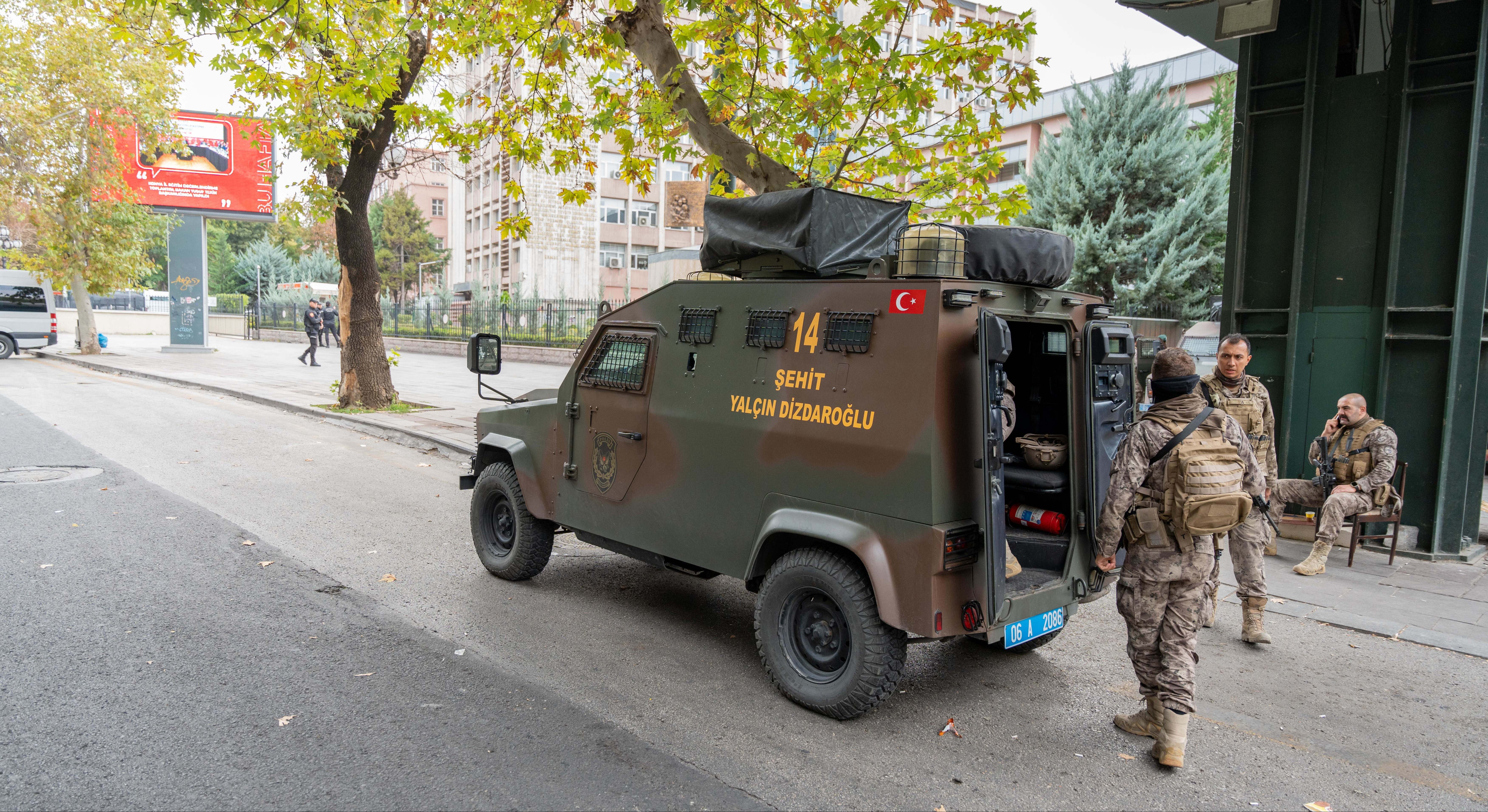 Imagen de la Policía turca.