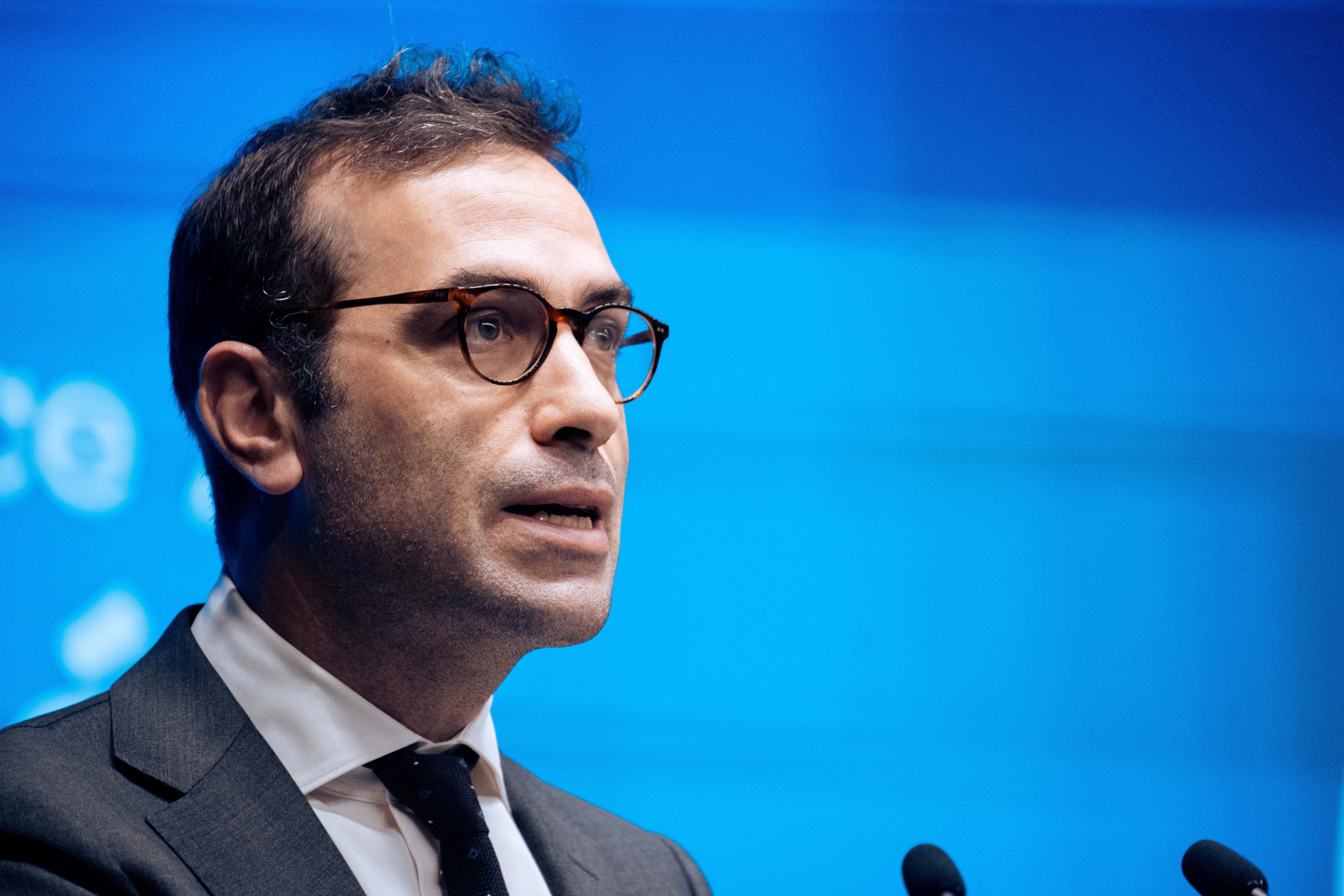 El ministro de Economía, Carlos Cuerpo. EE