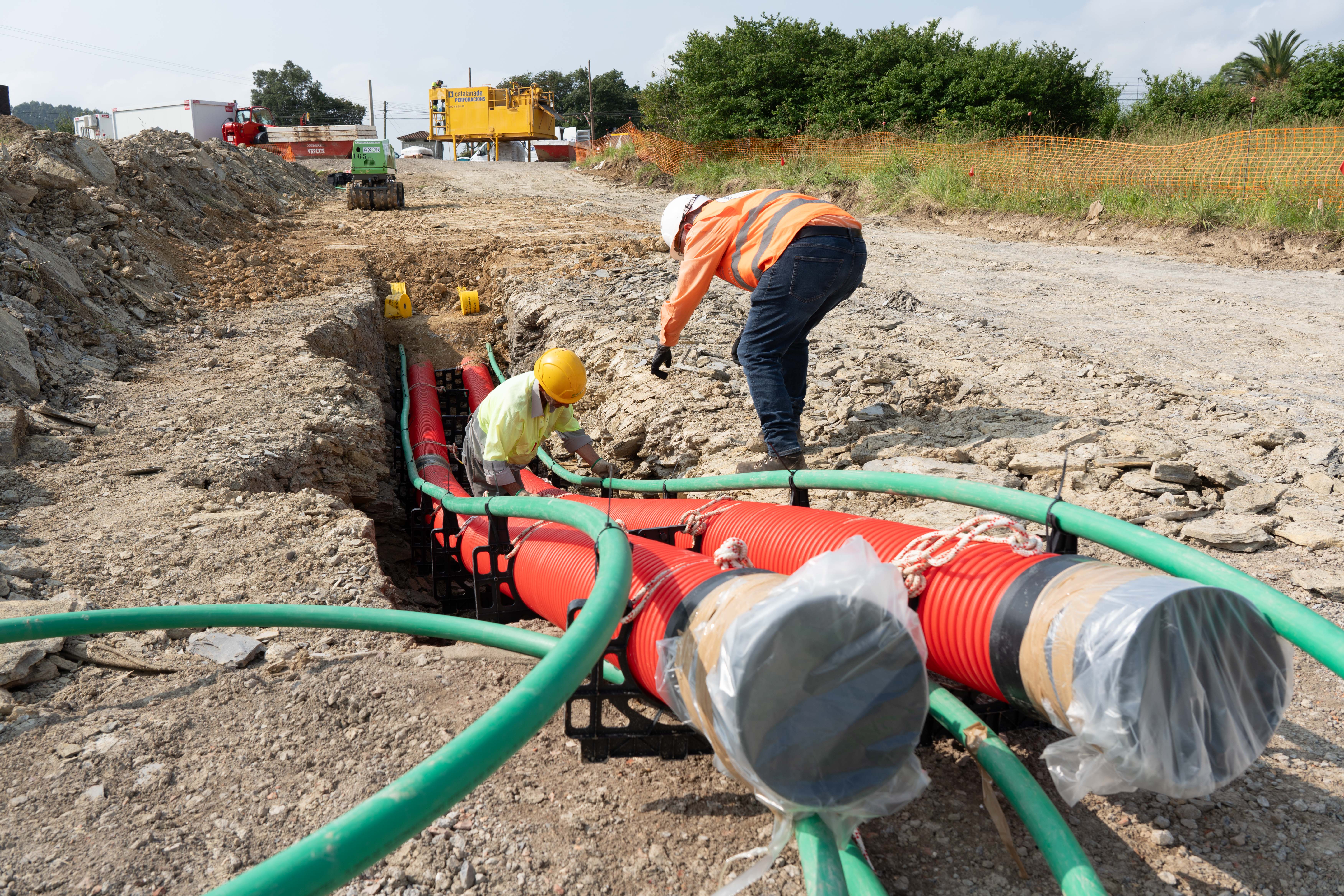 Obras Zanja Bizkaia