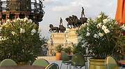 Dani García en la terraza del hotel Four Seasons: el cielo de Madrid al alcance del paladar