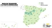 Toda España estará al menos en Fase 3 el lunes excepto Madrid, las áreas sanitarias de Barcelona y Lérida y cuatro provincias de