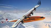 Ave de presa, así es el avión de próxima generación de Airbus inspirado en la naturaleza