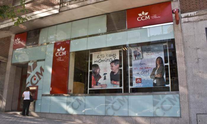 Un sucursal de la antigua CCM