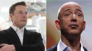 Elon Musk y Jeff Bezos competirán por regresar a la Luna en 2024