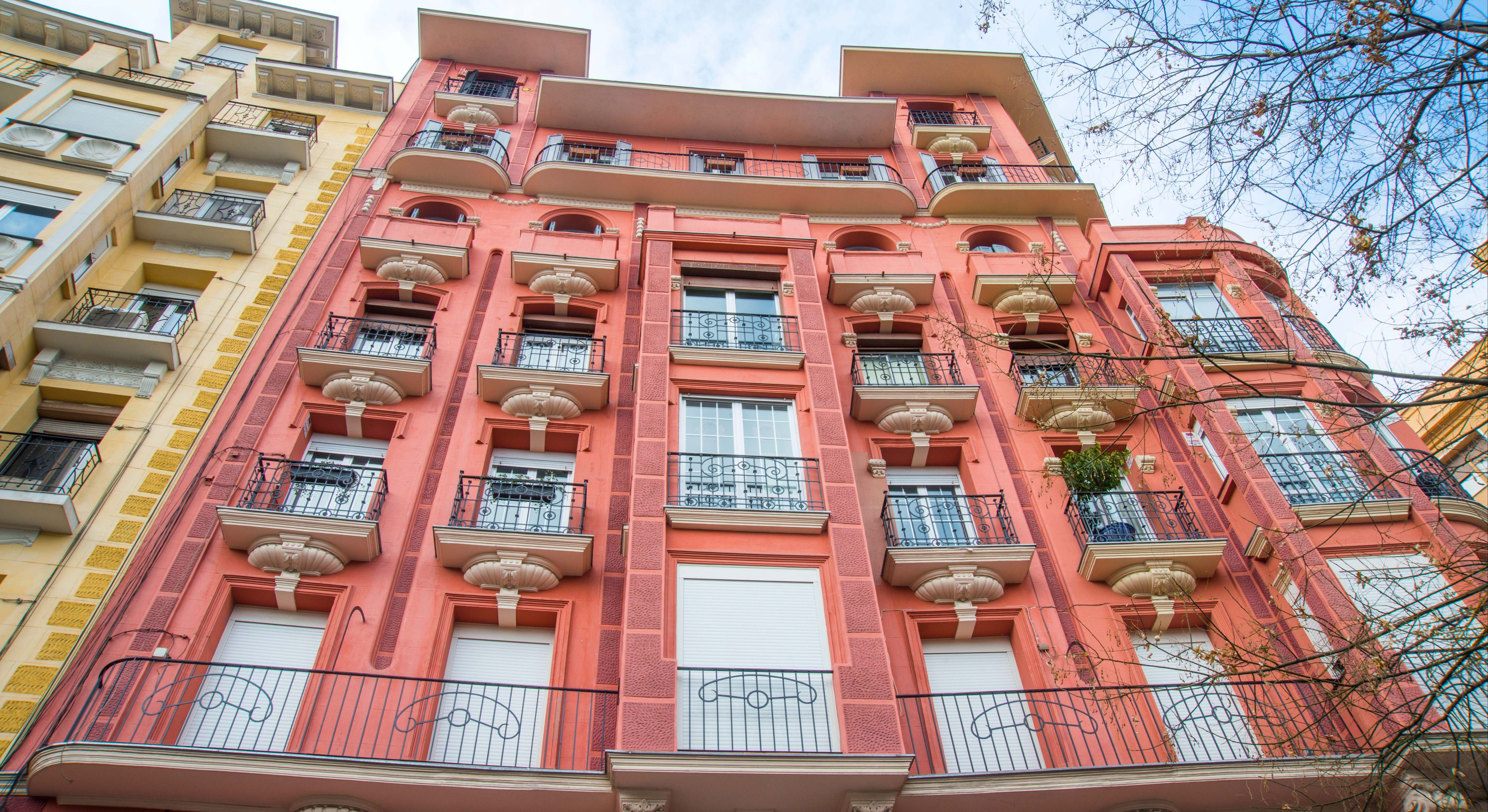 Bloque de viviendas en Madrid