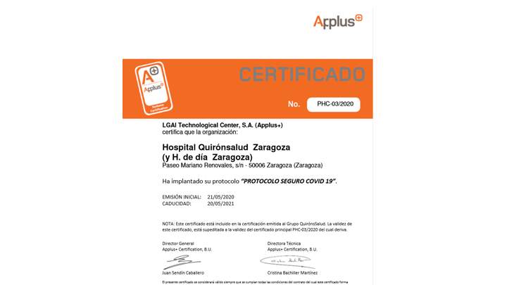 certificado