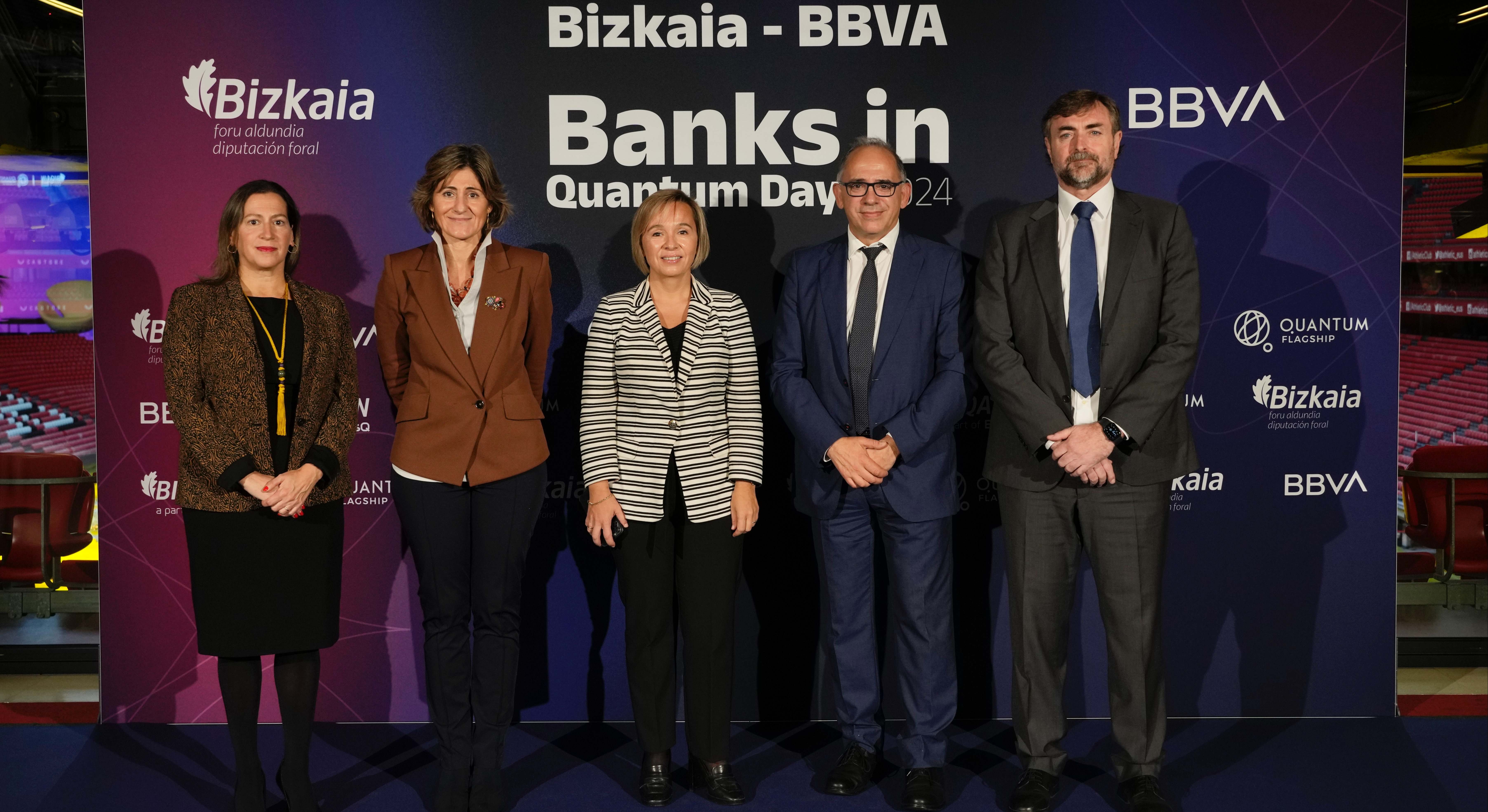 Organizadores del Bizkaia-BBVA Quantum Days 2024.
