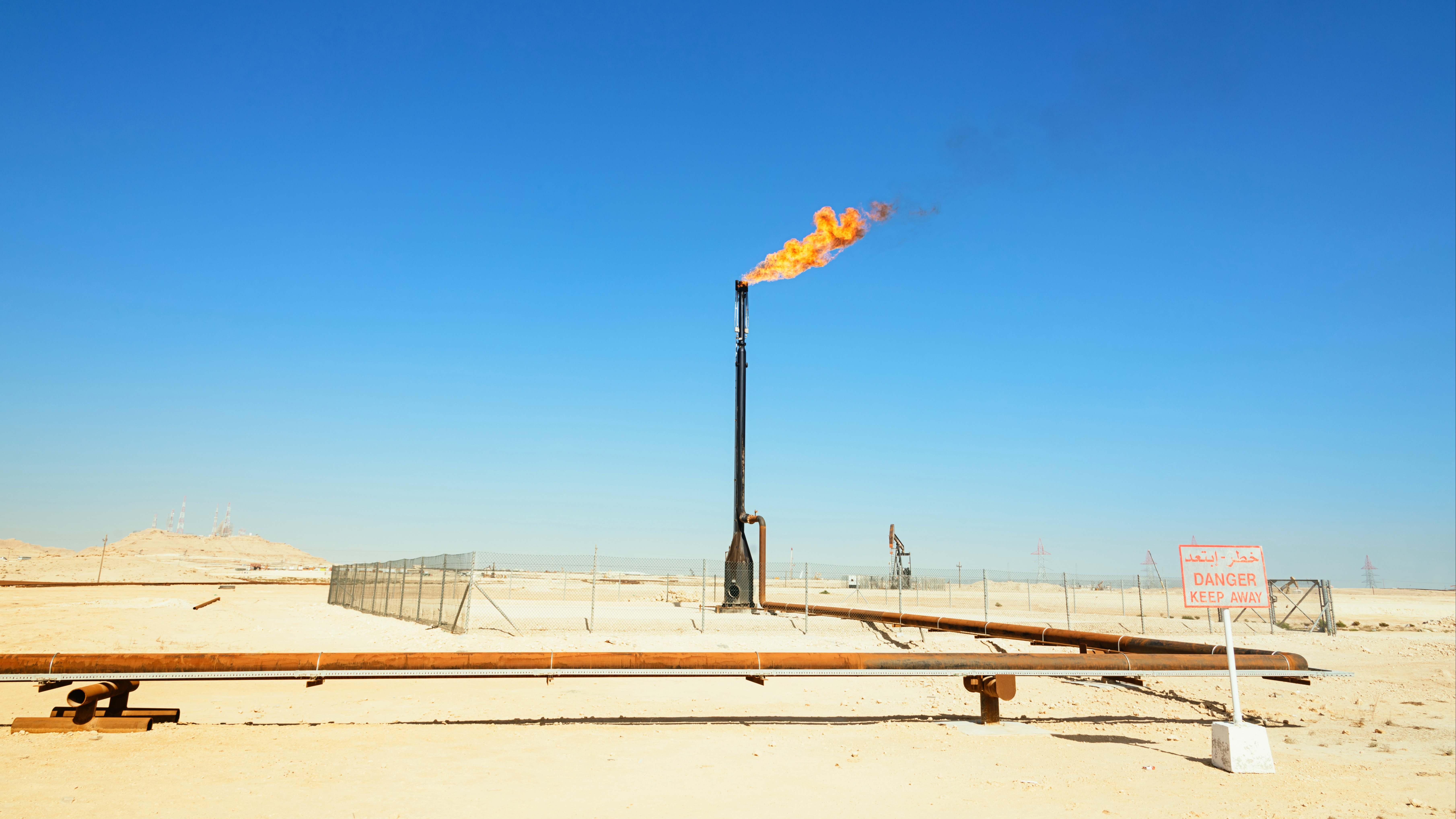 Petróleo desierto OPEP Arabia crudo