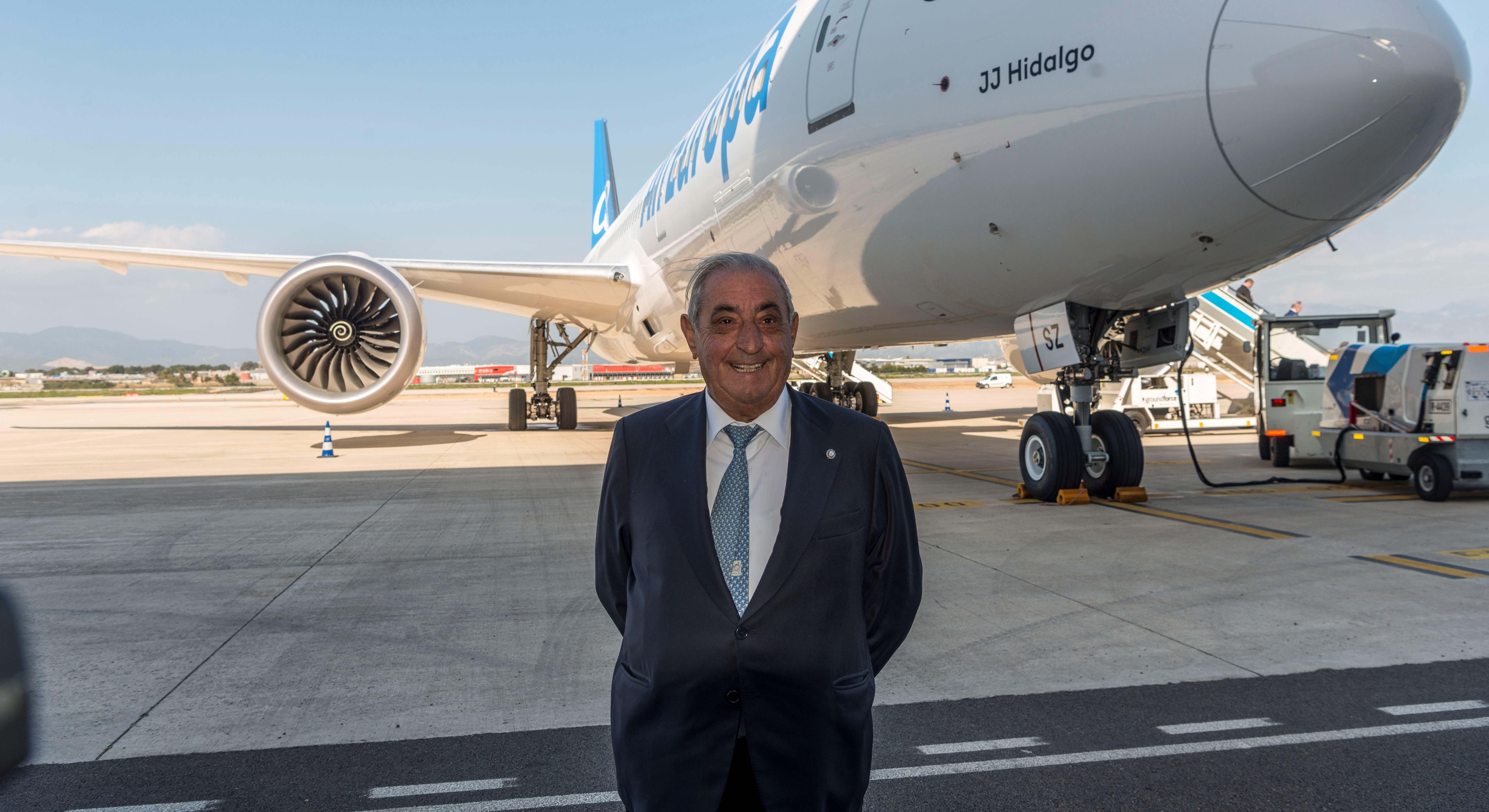 Juan José Hidalgo, presidente de Globalia, en 2018. / EFE
