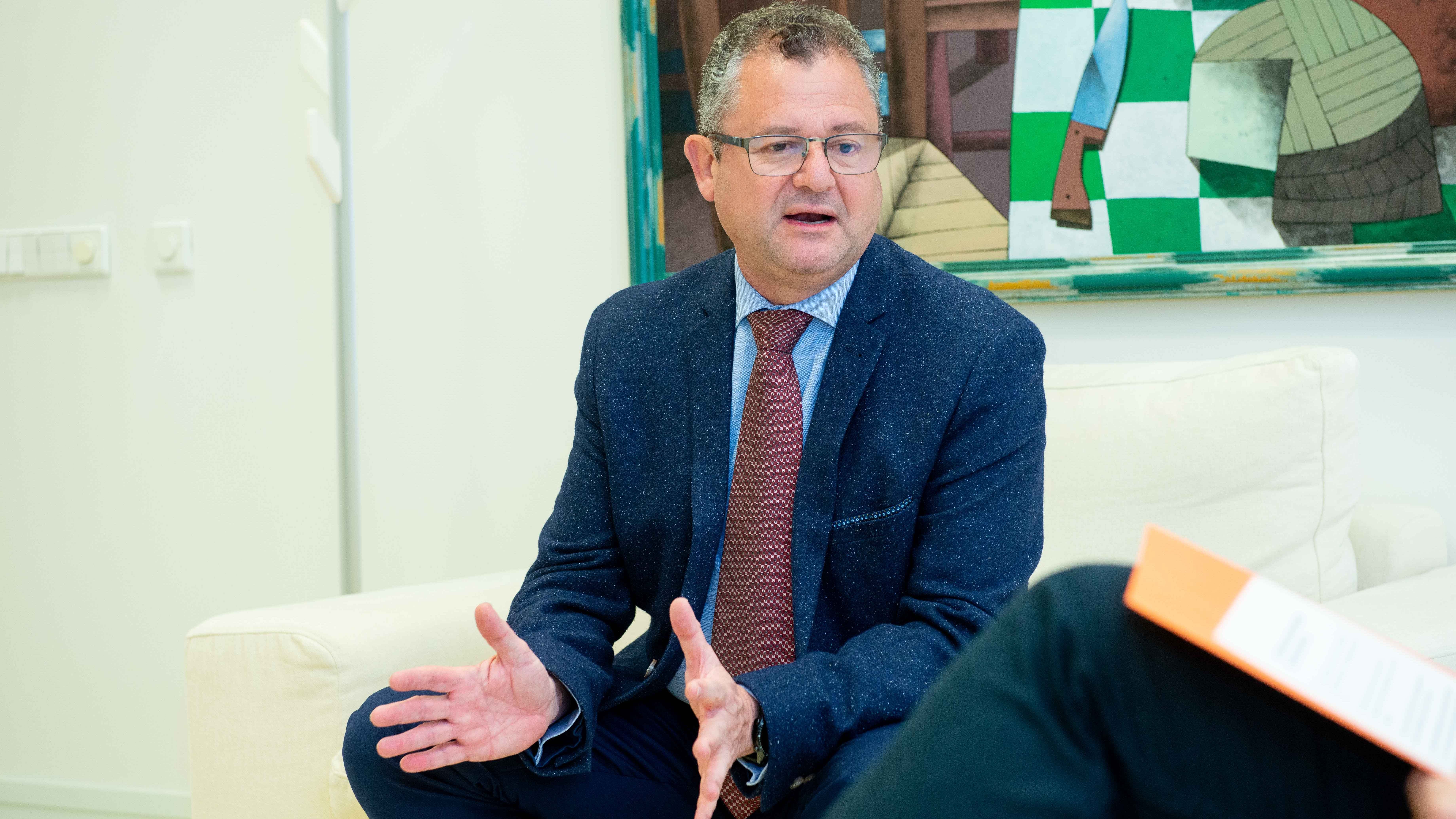 Gerardo Dueñas, consejero de Agricultura, Ganadería y Desarrollo Rural de Castilla y León