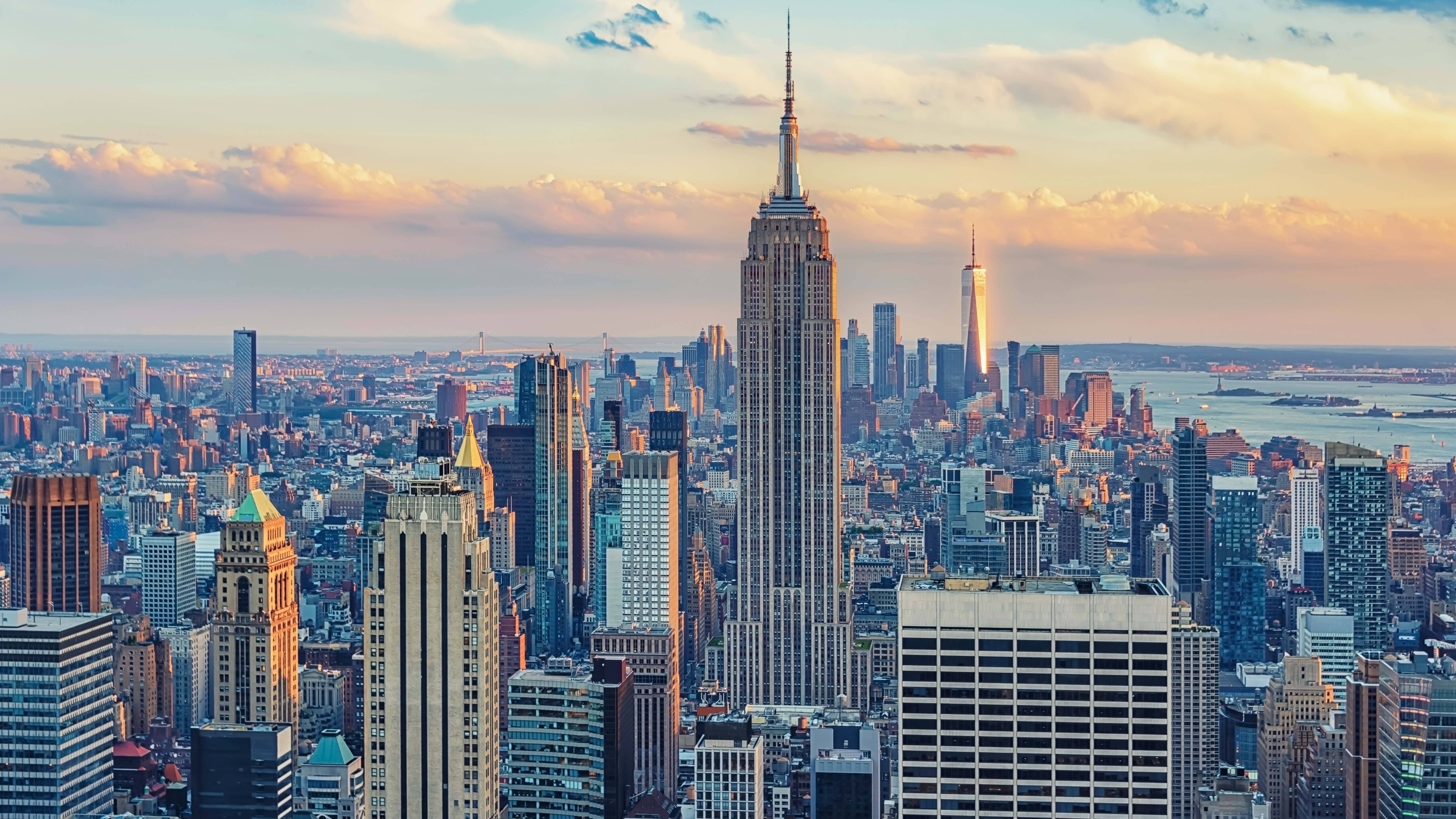 El horizonte de la ciudad de Nueva York, Estados Unidos