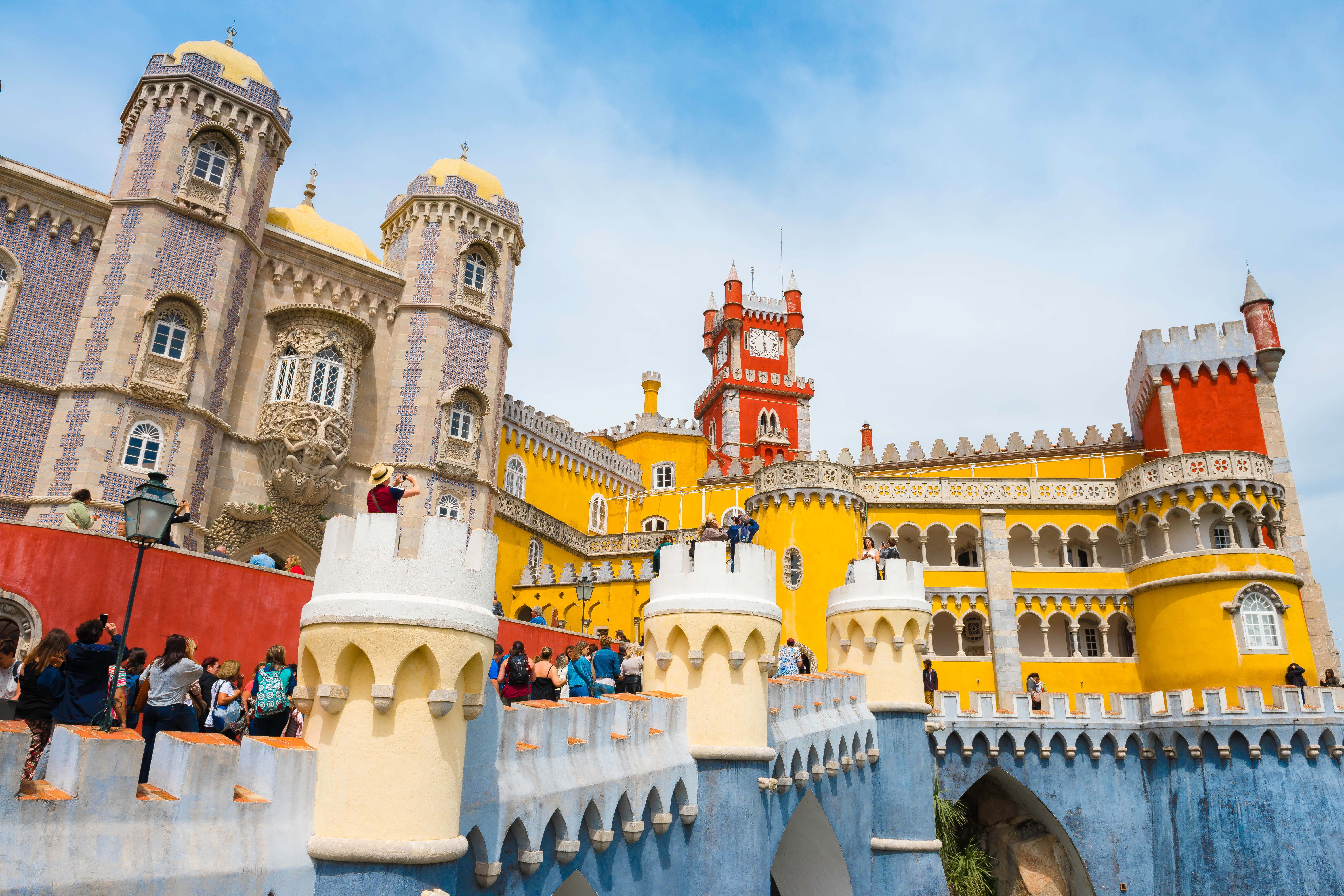 Sintra palacio Portugal pueblo