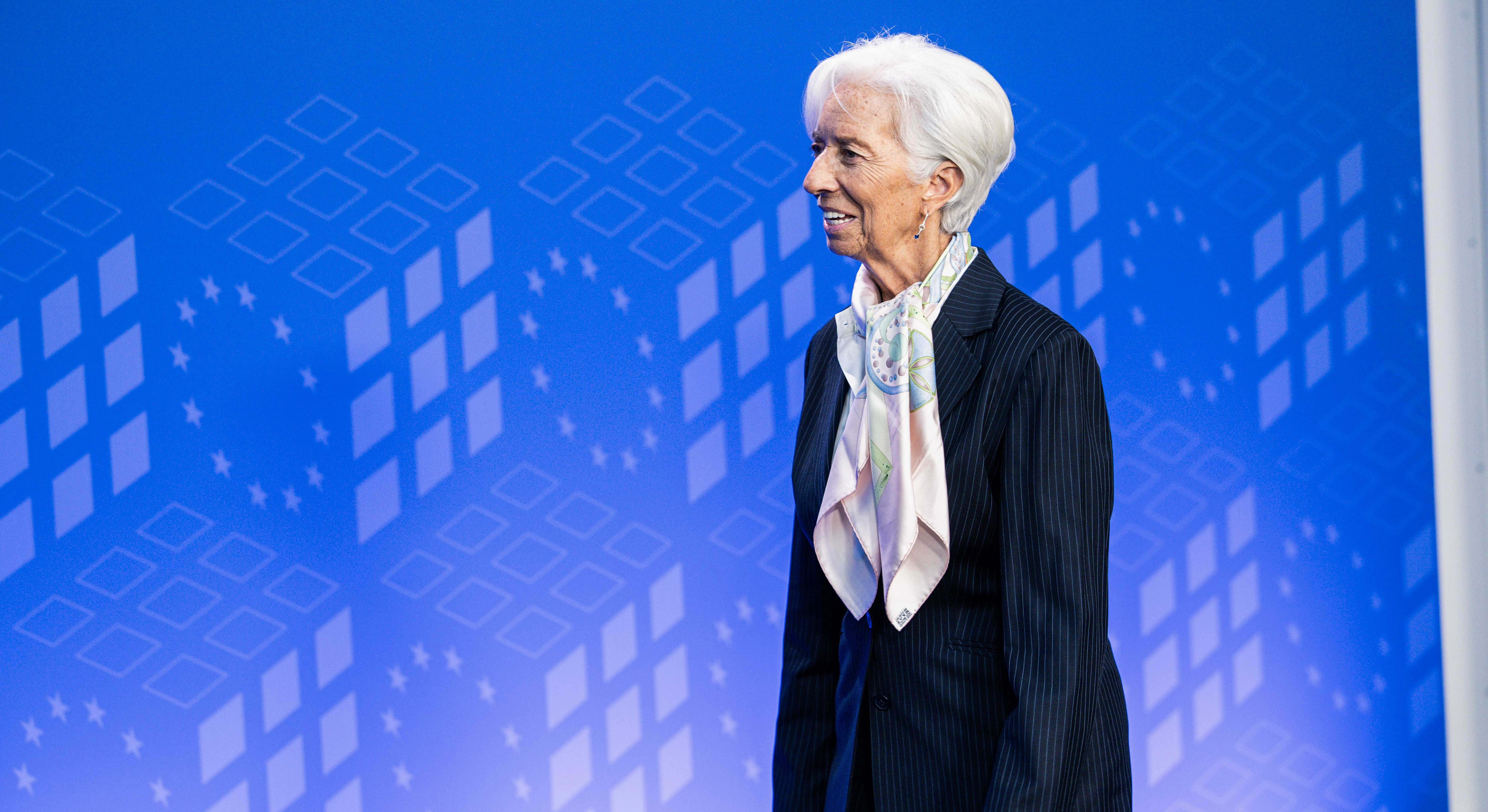 Christine Lagarde, presidenta del BCE