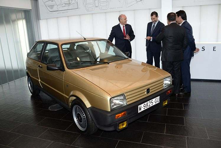 Seat Ibiza, el coche que le regaló Juan Carlos I al Rey Felipe VI en su 18 cumpleaños