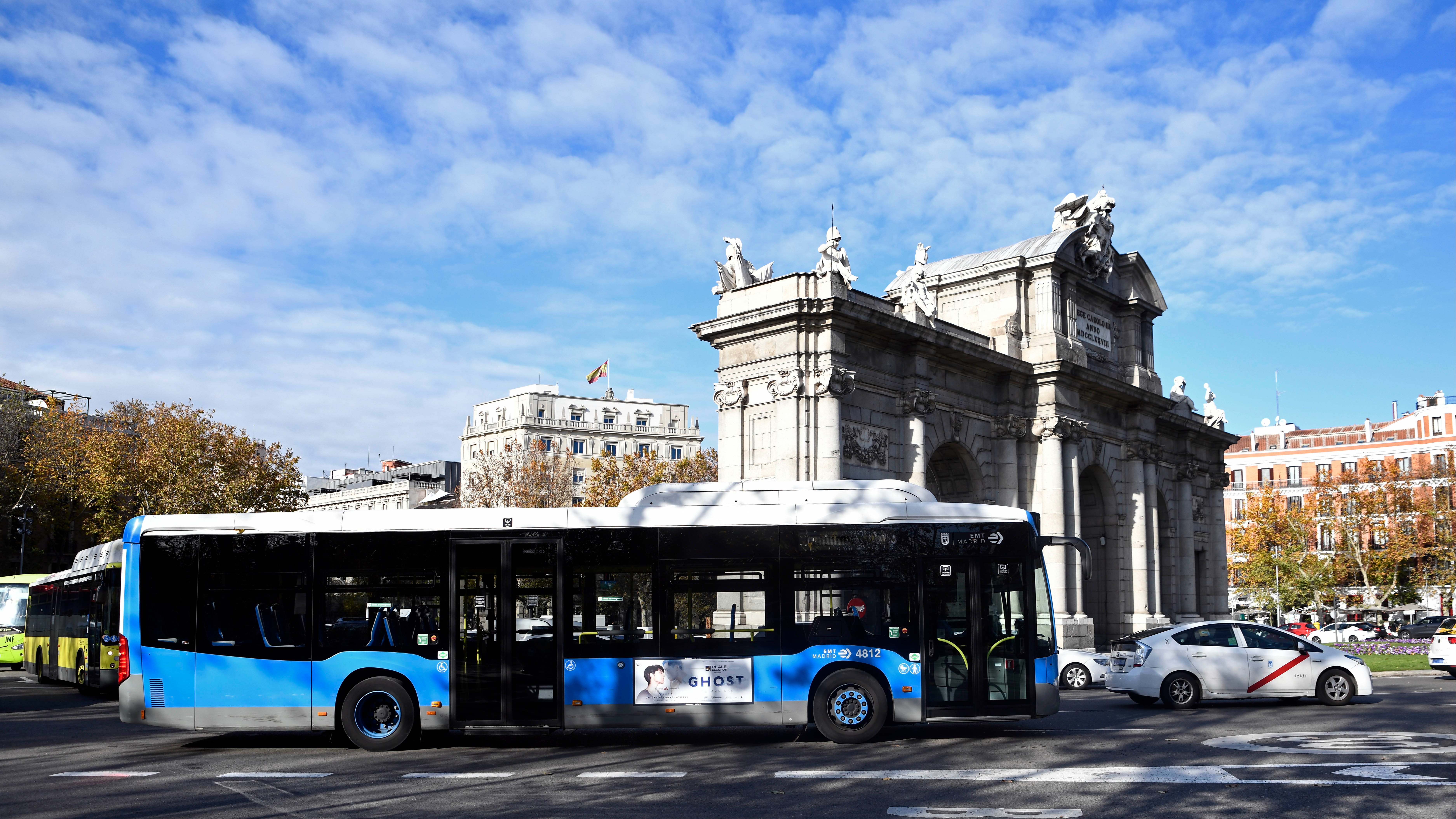 Autobús EMT Madrid gratuito black friday