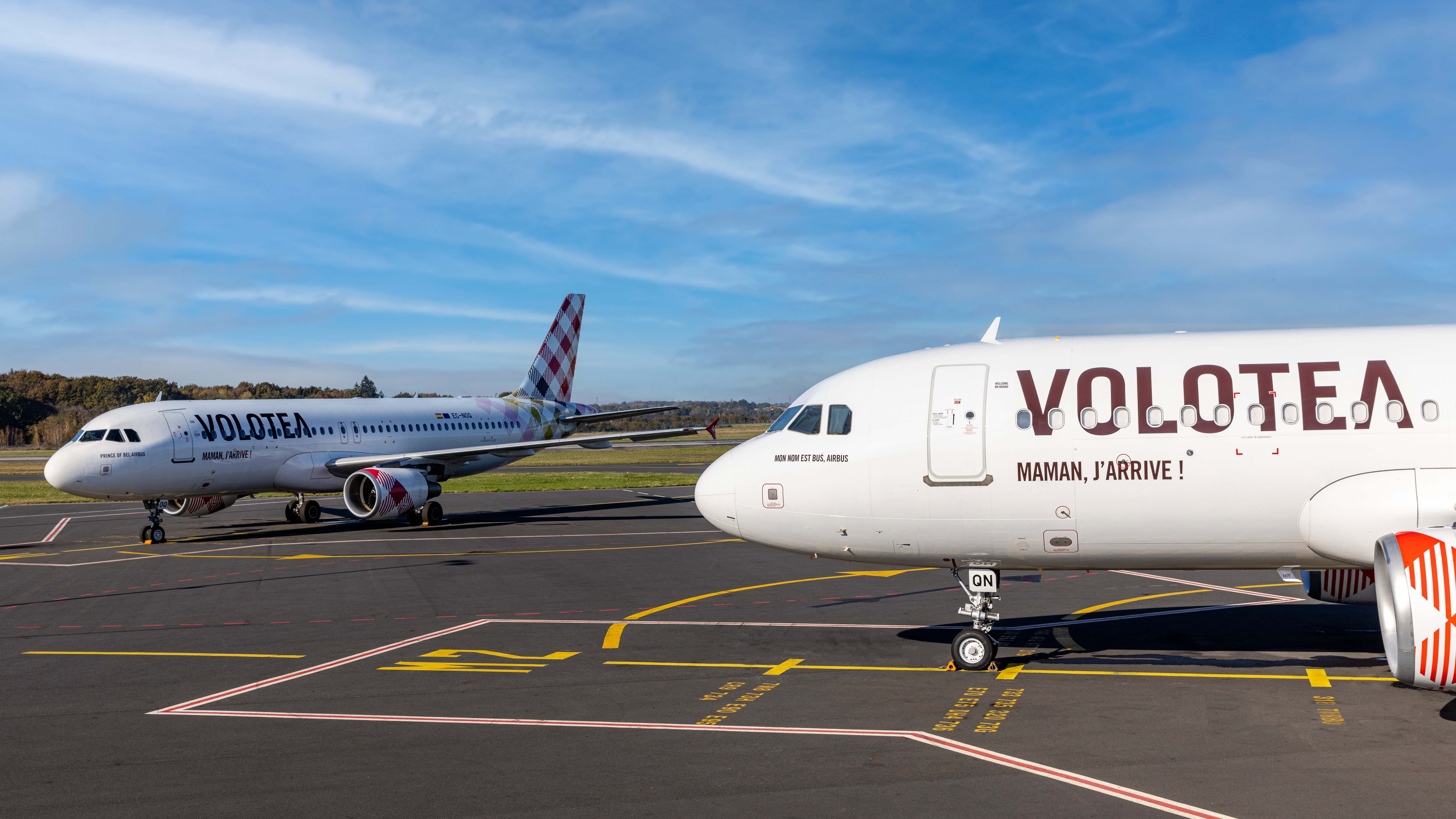 Aviones de Volotea.