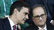 Moncloa ofrece a Torra una reunión individual con Sánchez el 21D y el presidente catalán la rechaza si no es para abordar todos