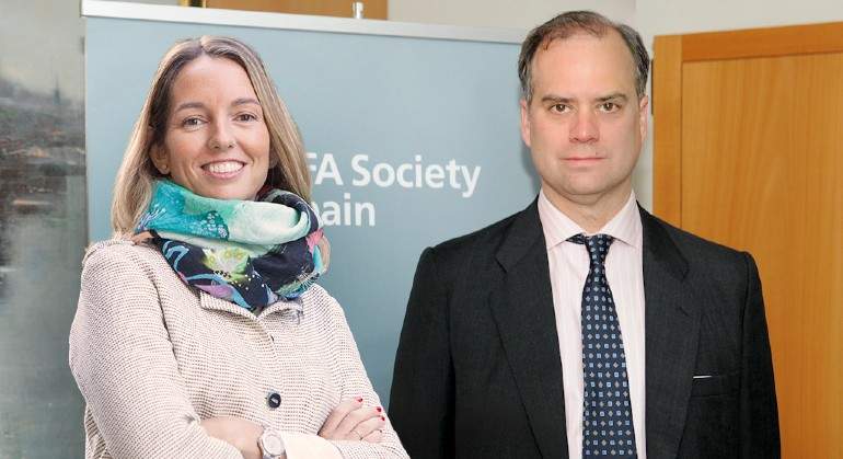 Enrique Marazuela y Ana Claver