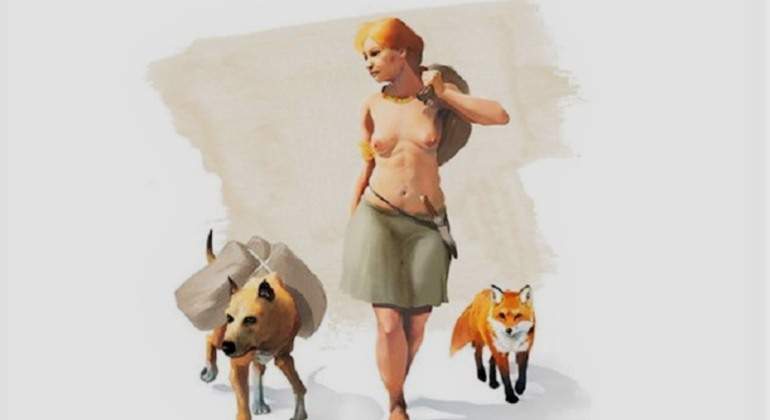 Los humanos de la Edad de Bronce alimentaban con pienso a sus perros y zorros domésticos