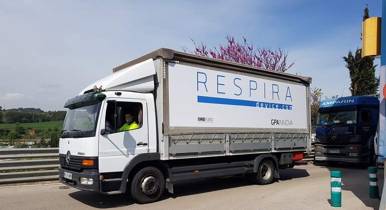 Entregas del respirador Respira de Siemens