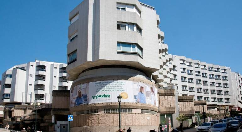 Vista del Hospital Povisa EE