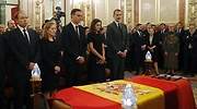 Masiva afluencia en el Congreso de autoridades y ciudadanos para dar el último adiós a Alfredo Pérez Rubalcaba
