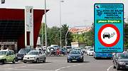 La Zona de Bajas Emisiones de Plaza Elíptica (Madrid) comenzará a multar este martes