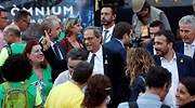 Miles de personas se reúnen frente a la sede de la Conselleria de Economía en el primer aniversario del asedio del 20S