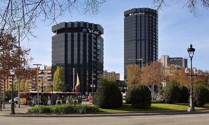 Sedes de la Caixa y CaixaBank en Barcelona