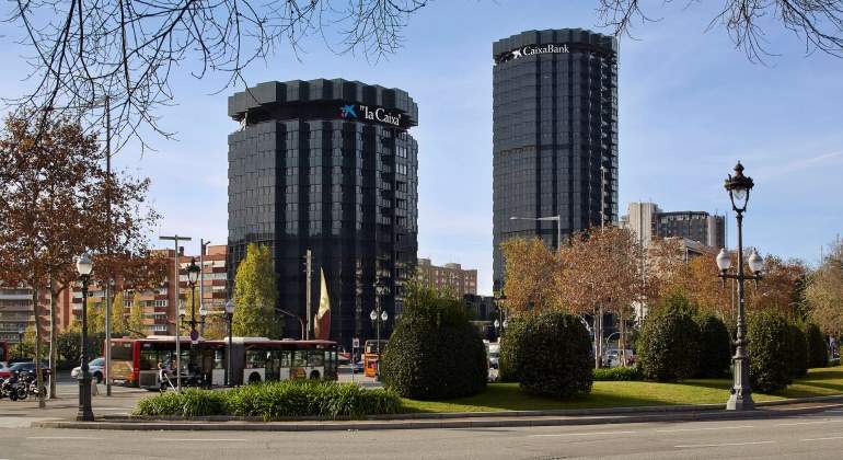 Sedes de la Caixa y CaixaBank en Barcelona