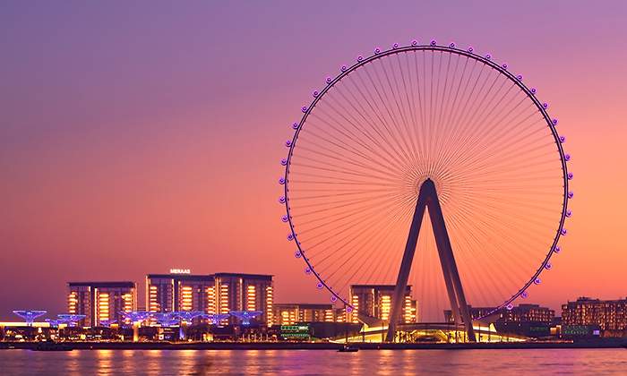 Ain Dubai la noria ms alta del mundo rodar a partir del 21 de octubre