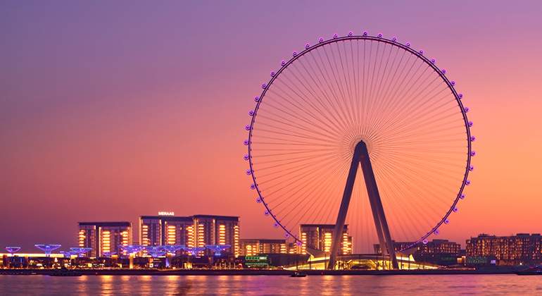 Ain Dubai la noria ms alta del mundo rodar a partir del 21 de octubre