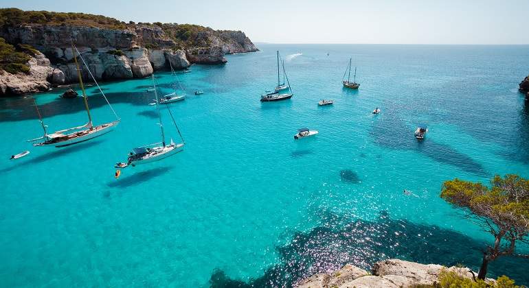 Cala Macarella en Menorca