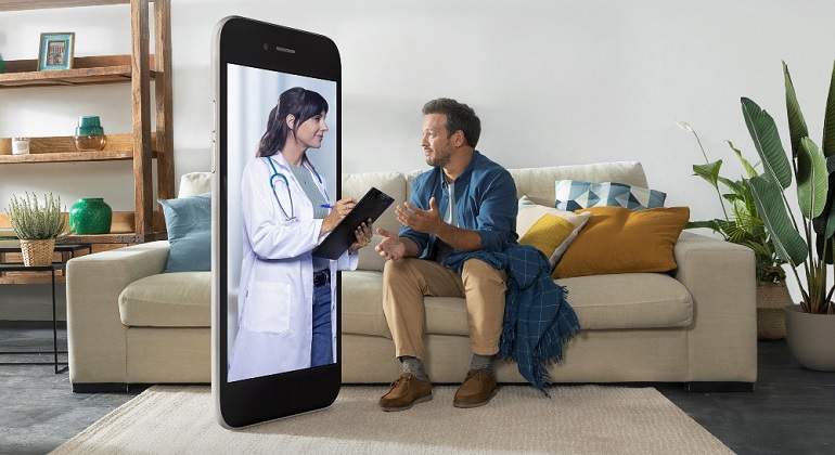 El servicio de telemedicina Movistar Salud