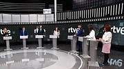Todos contra Pedro Sánchez: así fue el debate político de los siete portavoces parlamentarios en RTVE