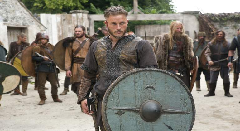 Ragnar Lodbrok protagonista de la serie Vikingos