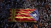 Miles de manifestantes marchan en Barcelona contra el juicio del procés