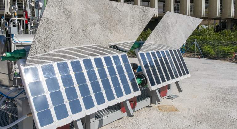 Instalaciones de Repsol Tecnhology Lab para la produccin de hidrgeno renovable