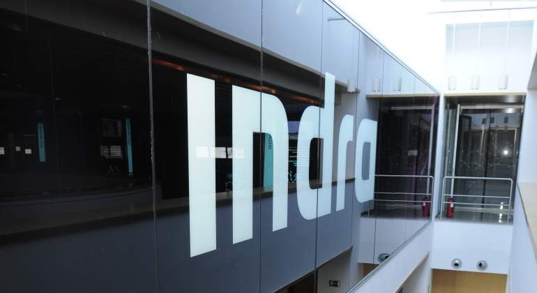 Imagen del interior de la sede de Indra