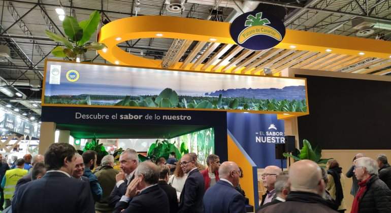 Estand de Pltano de Canarias en la feria Fruit Attraction 2019