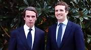 Casado y Aznar exhiben su sintonía personal ante la vieja guardia del PP afín al expresidente